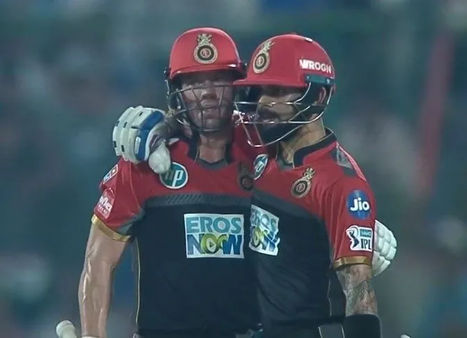 Virat Kohli and AB de Villiers