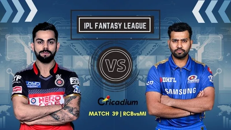 IPL Fantasy Tips and Best fantasy XI for RCB vs MI IPL 2021 Match 39