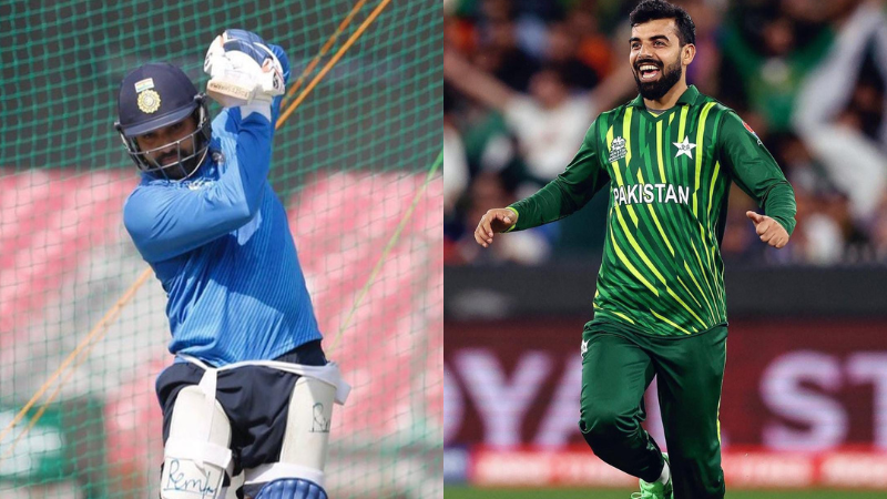 Shadab Khan Acknowledges Rohit Sharma's Formidable Batting Skills Ahead of ICC ODI World Cup 2023