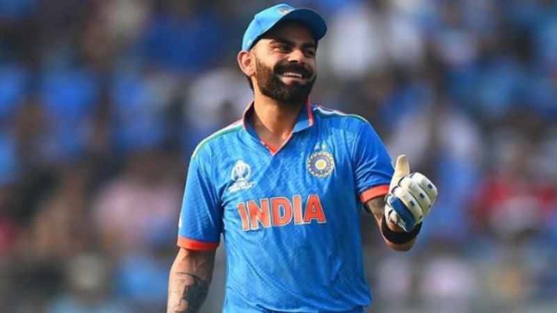 Virat Kohli Surges to Third Place in ICC ODI Rankings Following World Cup 2023 Heroics