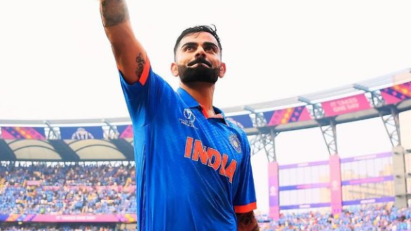 Virat Kohli gets emotional after his record-breaking 50th ODI Hundred