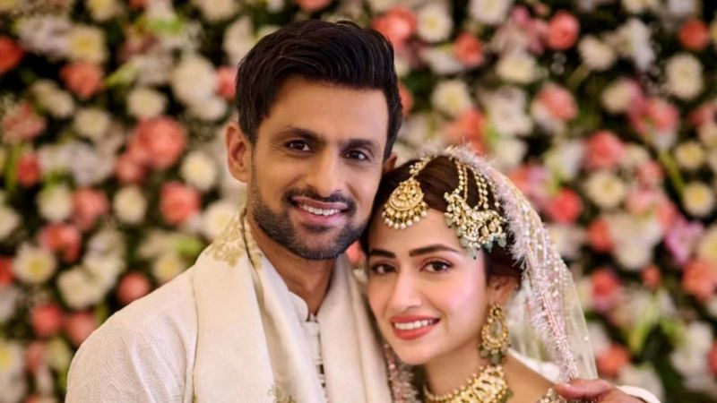 Celebration of Love: Shoaib Malik Ties the Knot with Pakistani Actress Sana Javed Amid Joyful Festivities