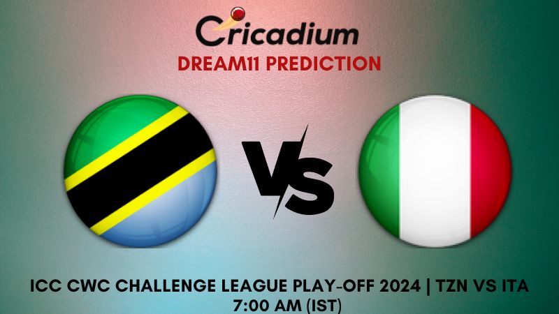 TZN Vs ITA Dream11 Prediction Super Six Match 6 ICC Cricket World Cup ...