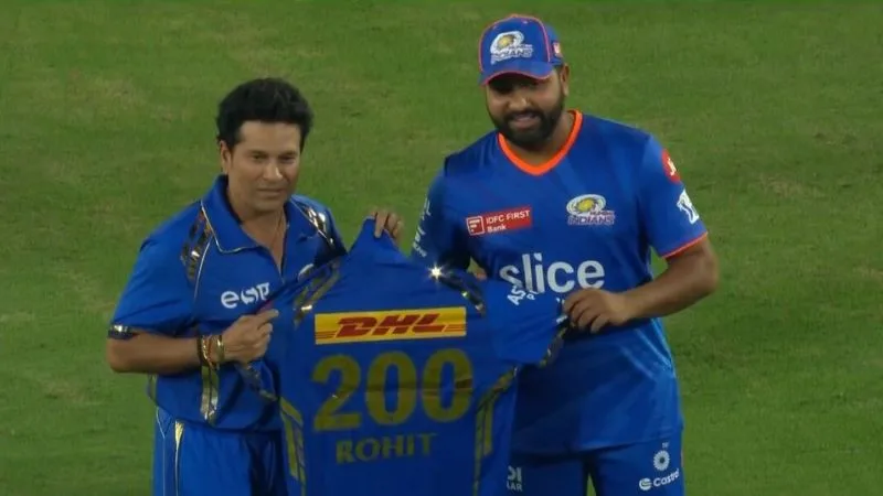 Tendulkar's Heartwarming Gift: Rohit Sharma's 200th Game Celebrated in Style