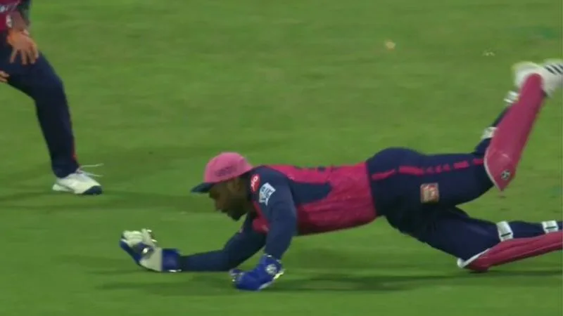 Sanju Samson's Spectacular Catch Dismisses Rohit Sharma