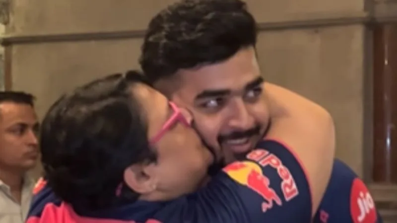 Riyan Parag's Emotional Reunion After IPL 2024 Win